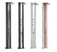 Douche hybride Dada Straight anthracite avec rince pieds