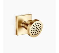 Douche latérale Dornbracht sans registre, rosace 60x60mm, 28528782-28, Couleur: Laiton brossé