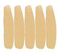 Douche Loofah 5 pièces 8-11 éponge de luffa naturelle biodégradable absorbante et facile à mousser éponges Luffa exfoliante douce pour le corps pour la cuisine, la salle de bain