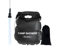Douche portable pour camping - Kit Bain d'extérieur chauffant solaire 20L | Sac de douche portable de camping 20 L avec tuyau et buse, système de bain extérieur chauffant solaire pour voyage et