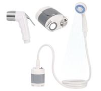 Douche Portable - Unité De Bain De Camping Électrique Rechargeable, Système De Pulvérisation D'eau Extérieur USB, Kit De Pulvérisation Avec Tuyau | Douche De Camping En Plein Air Pour Le Nettoyage