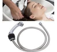 Douche professionnelle, pomme de douche, kit de tuyau pour shampoing, acier inoxydable, 50 cm