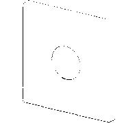 douche rosace Hansa 150 x 150 mm 59914423 59914423