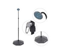 vidaXL Douche solaire 20 L aluminium HDPE