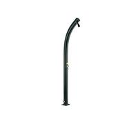 Gre Douche solaire ronde courbée PVC 20 L noire