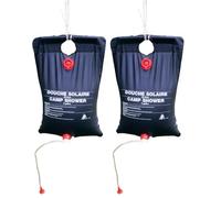 Douche Solaire - 20 litres - Jeu de Plein Air - (Lot de 2)