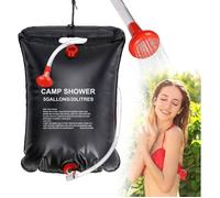 Douche Solaire,20L Douche Camping, Douche Portable Randonnée Escalade Festival Activité Extérieure,Pliable