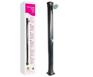 Douche solaire 40 litres edg by aqualux, structure aluminium. - Cf group