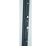 Douche solaire aluminium 32 litres + brumisateur et lave-pieds