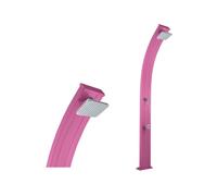 Formidra Douche solaire aluminium SPRING 30L avec rince-pieds Rose