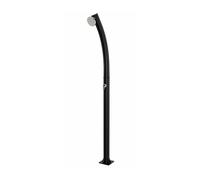 Douche solaire Aqualux Summer Fun courbée noire 20 L H215 cm