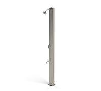 Douche solaire design Tevere X inox : 28 L