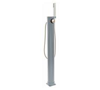 Douche solaire droite PVC Grise 9 L
