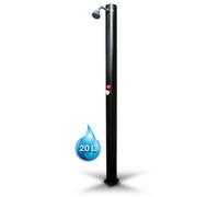 Douche solaire droite PVC Noir 20L