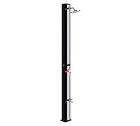 Douche solaire FIDGI noire et argent 35L