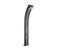 Douche solaire Formidra DADA CURVE avec mitigeur 38L Anthracite