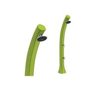 Formidra Douche solaire piscine Happy 4x4 44L Polyéthylène HD Rince-pieds Vert