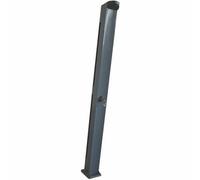 Douche solaire gris métal Luxe - réservoir 20L
