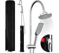 Douche solaire Izrielar 20 L mi-haute avec robinet – Douche extérieure pratique pour le jardin et la piscine