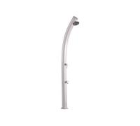 Douche Solaire Jolly 33L Aluminuim 33L - 233 cm - Rince pieds + Pommeau effet pluie + base renforcée