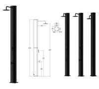 Douche solaire Marimex Uno 40 L en aluminium