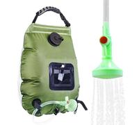Douche Solaire Pochette de Bain Solaire Amovible 20L avec Tête de Douche et | Douchage De Camp Extérieur pour Maison, , Chalet, Jardin, Balcon, Terrasse, Cour, Parc