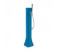 Douche solaire polyéthylène HD Happy Go 23L avec rince pieds - Poolstar - Bleu