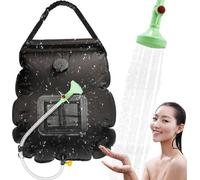 Douche solaire portable de 20 litres pour le camping et les activités de plein air
