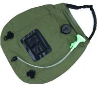 Douche solaire portable de 20 litres pour le camping et les activités de plein air, avec thermomètre