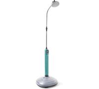 Douche solaire Sunny Niagara, douche d'extérieur, idéale également pour les vacances et les campings, avec mélangeur pour l'eau chaude et froide, dotée d'une grande pomme de douche, de couleur bleu cl