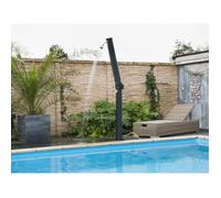 Ubbink Douche solaire Solaris Xtra – Tube ABS 23 L – À sceller au sol