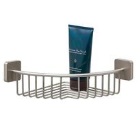 Douche Tiger, bac en acier inoxydable brossé, dimensions : 21,8 x 8,4 x 21,8 cm
