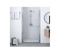 vidaXL Porte de douche en verre trempé 81x195 cm