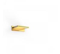 Douches murales acier inoxydable avec bec cascade. 152x200 mm. - TRES 29990304OR