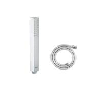 Douchette 1 jet Vitalio Joy Cube Stick chromé avec flexible 150