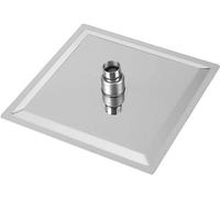 Douchette à jet puissant 20 x 20 cm avec bras chromé, douche à effet pluie, accessoire de salle de bain