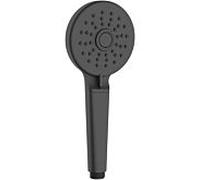 Douchette à main AquaCraft 130 13010002-01 100 mm ronde, 2 jets, 9 l/min, noir mat