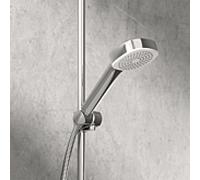 Douchette à main Hansa HANSABASICJET Style 44630500 2000 -jet, Ø 96 mm, 9 l/min, technologie anticalcaire, chromé