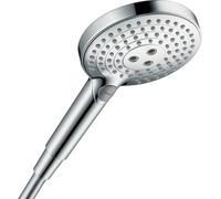 Hansgrohe Pommeau de douche Raindance Select S 120 – 3 jets, EcoSmart 8,5 l/min – Chrome 26531000