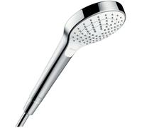Hansgrohe Pommeau de douche Croma Select S Vario 110 mm 3 types de jet blanc/chrome 26802400