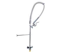 Douchette de prélavage monotrou avec mitigeur - 1000 mm