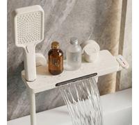 Douchette de salle de bain multifonctionnelle avec 3 modes, élégante cascade de baignoire
