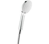 Douchette Duravit UV0650015010 245mm, filetage de raccordement G 1/2, chromé / blanc