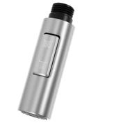 Douchette Evier Cuisine Extractible 2 Modes, Pommeau de Embout Robinet Universel Filetage G1/2 avec Fini Brossé, Fonction Jet & Douche Economique, Anti-calcaire, Installation Facile Sans Outil