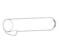 douchette extractible Dornbracht avec mousseur 04121110600-00 chromé