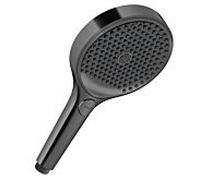 Douchette Hansgrohe AXOR ShowerSolutions 39773340 130 mm, 3 jets, EcoSmart, 8 l/min, chrome noir brossé