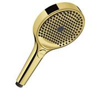 Douchette hansgrohe AXOR ShowerSolutions 39774990 130 mm, 3 jets, EcoSmart+, 6 l/min, finition or poli