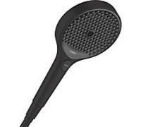 Douchette Hansgrohe Rainfinity 130 EcoSmart+ 26862670, pommeau de douche 130 mm, 3 jets, noir mat