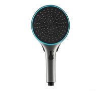 Douchette Haute Pression Basse Pression 26.5cm ABS | LED change couleur selon température, 3 modes spray, haute pression, pile, installation facile