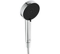 Ideal Standard Pommeau de douche ALU+ BD580AA – 2 jets, économique en eau, chrome Ø100 mm
